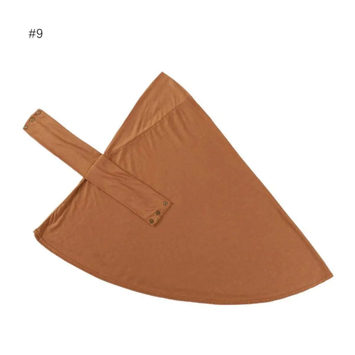 Jersey Instant Hijab Neck-covered Undercap (MH017)