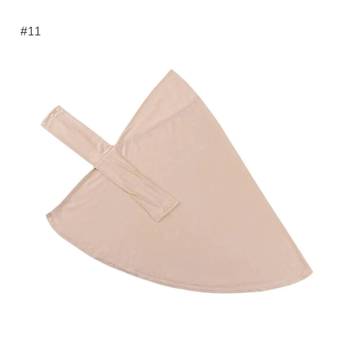 Jersey Instant Hijab Neck-covered Undercap (MH017)