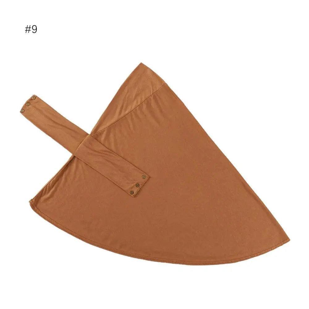 Jersey Instant Hijab Neck-covered Undercap (MH017)