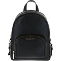 Michael Kors Jaycee ミディアムロゴバックパック - ブラック (リファービッシュ品)