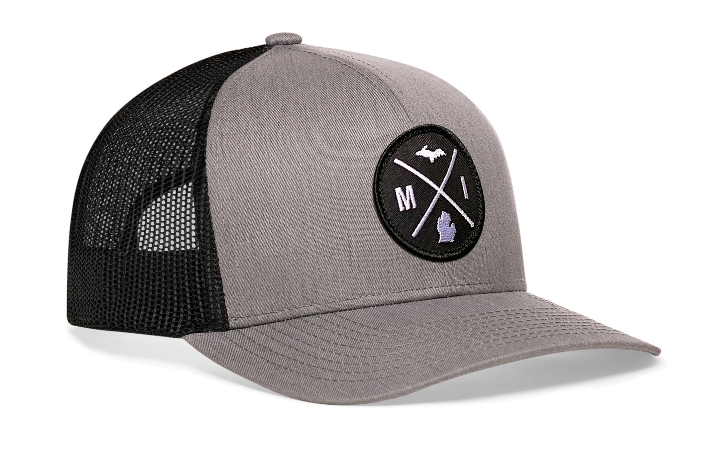Michigan Trucker Hat  |  MI X Snapback