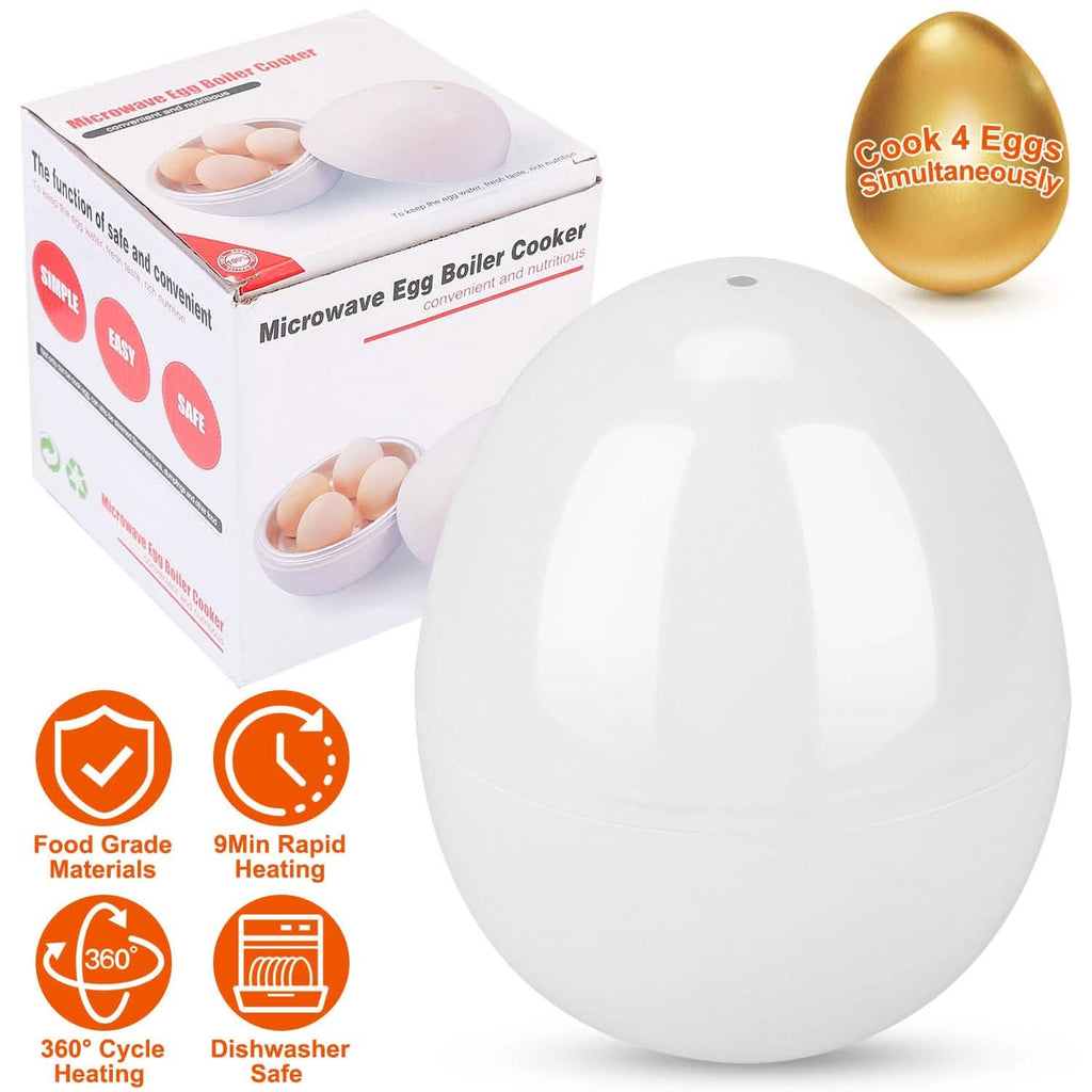 Microwave Egg Broiler Cooker Up to 4 Eggs