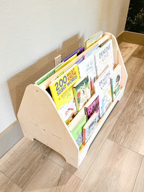 MIGUEL- Double Sided Portable Bookshelf