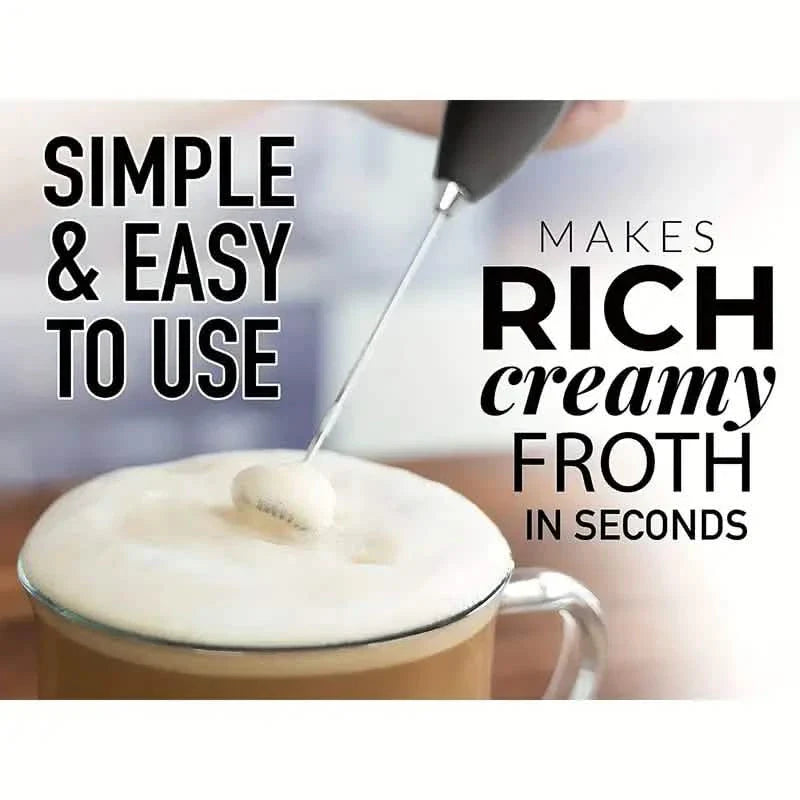 Milk Frother, Handheld Electric Mixer