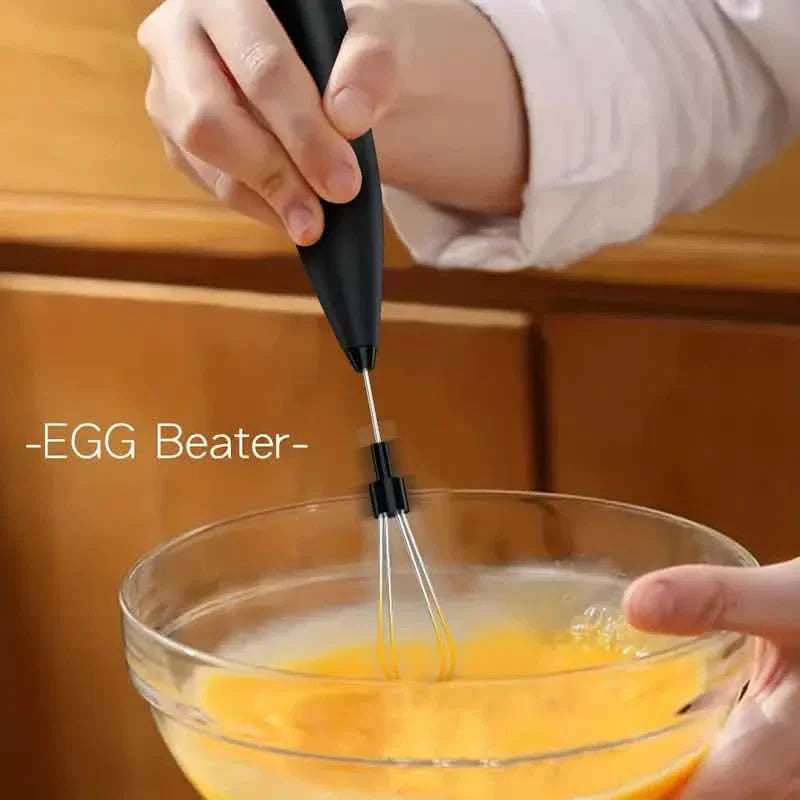 Milk Frother, Handheld Electric Mixer