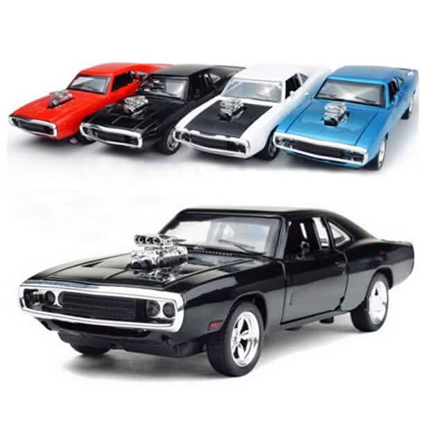 Mini voiture 1:32 Fast and Furious Dodge en alliage jouet