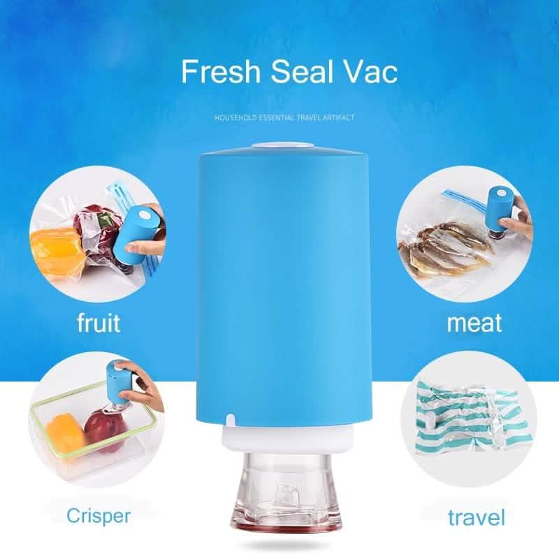 Mini pompe à vide automatique à compression Sacs scelleurs sous vide portables pour aliments
