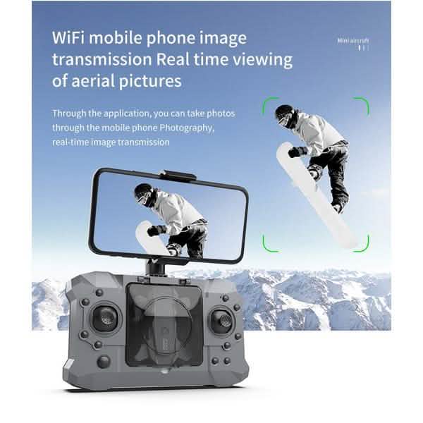 Mini Drone Quadricoptère RC Caméra 1080P/4K Flip 360° Gyroscope 6 Axes Geste