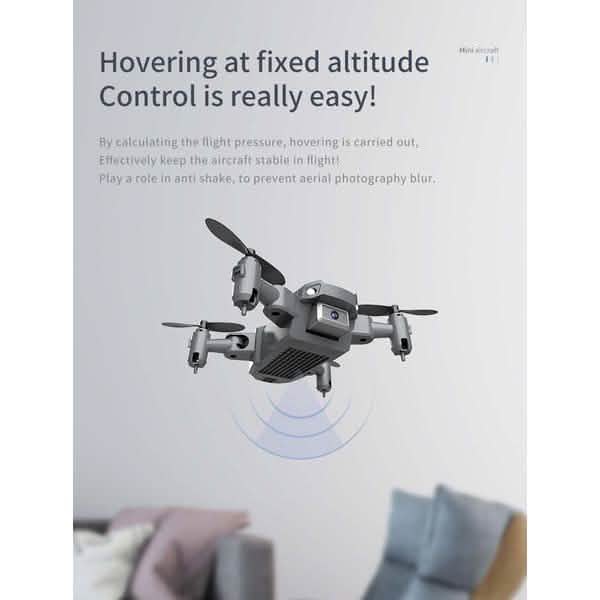 Mini Drone Quadricoptère RC Caméra 1080P/4K Flip 360° Gyroscope 6 Axes Geste