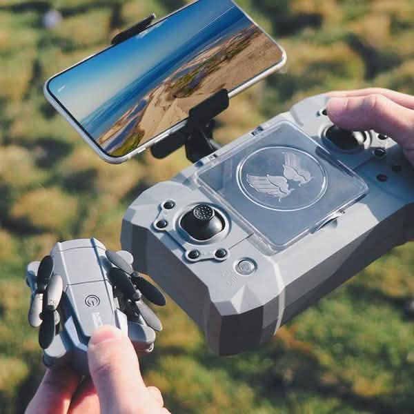 Mini Drone Quadricoptère RC Caméra 1080P/4K Flip 360° Gyroscope 6 Axes Geste