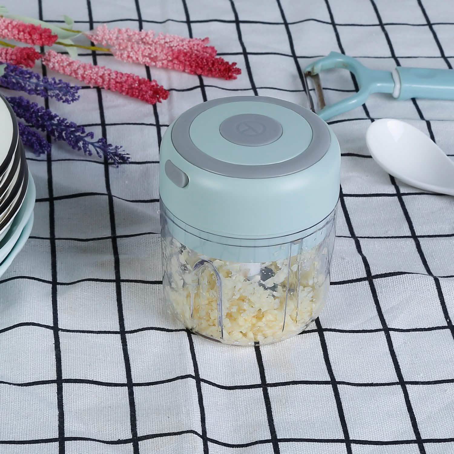 Mini Electric Cordless Garlic Chopper