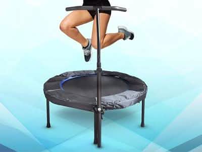 Mini trampoline d'exercice pour adultes