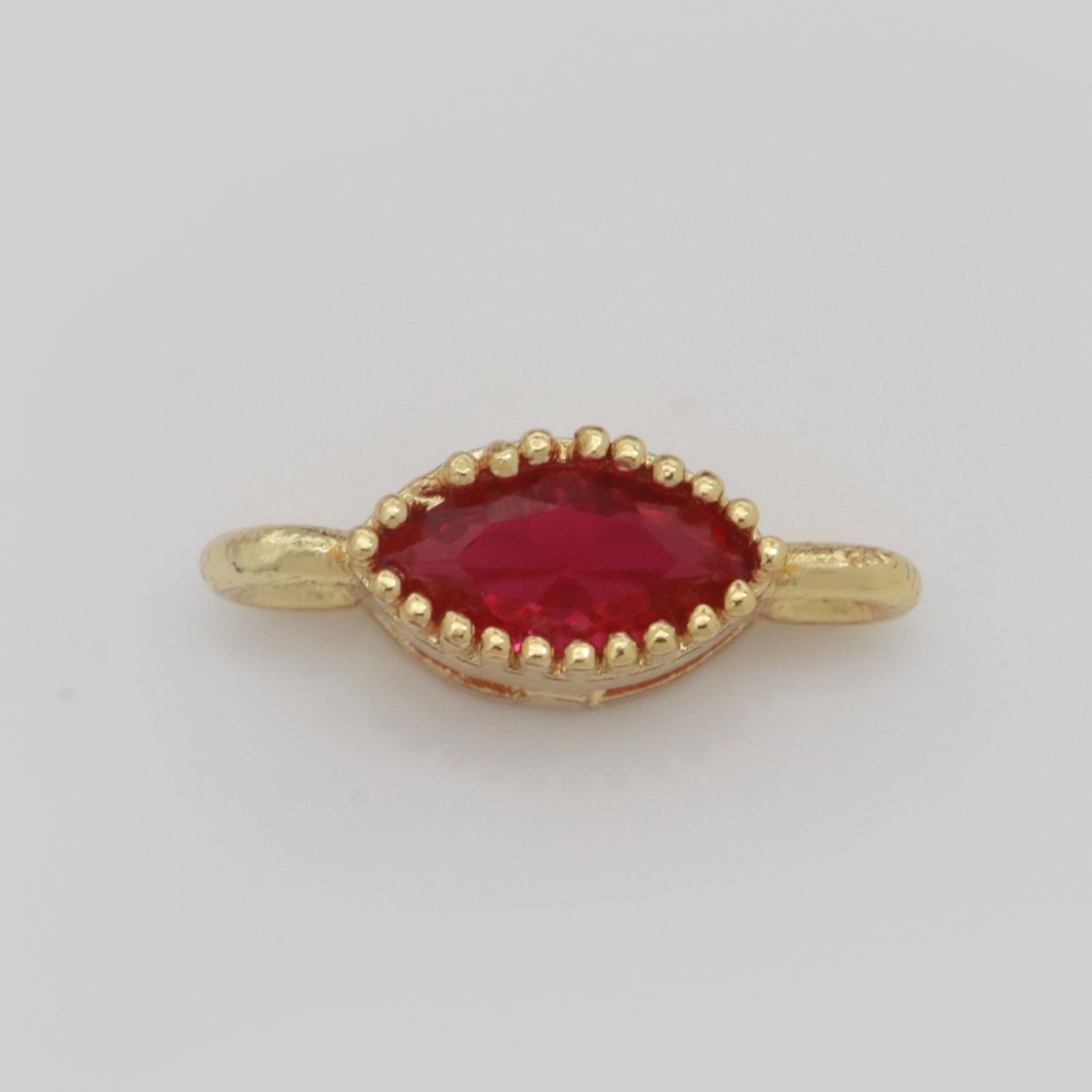 Mini Eye Charm Connector Cubic Cz Colorful Link Connector for Necklace Bracelet Earring Supply F-924-F-931
