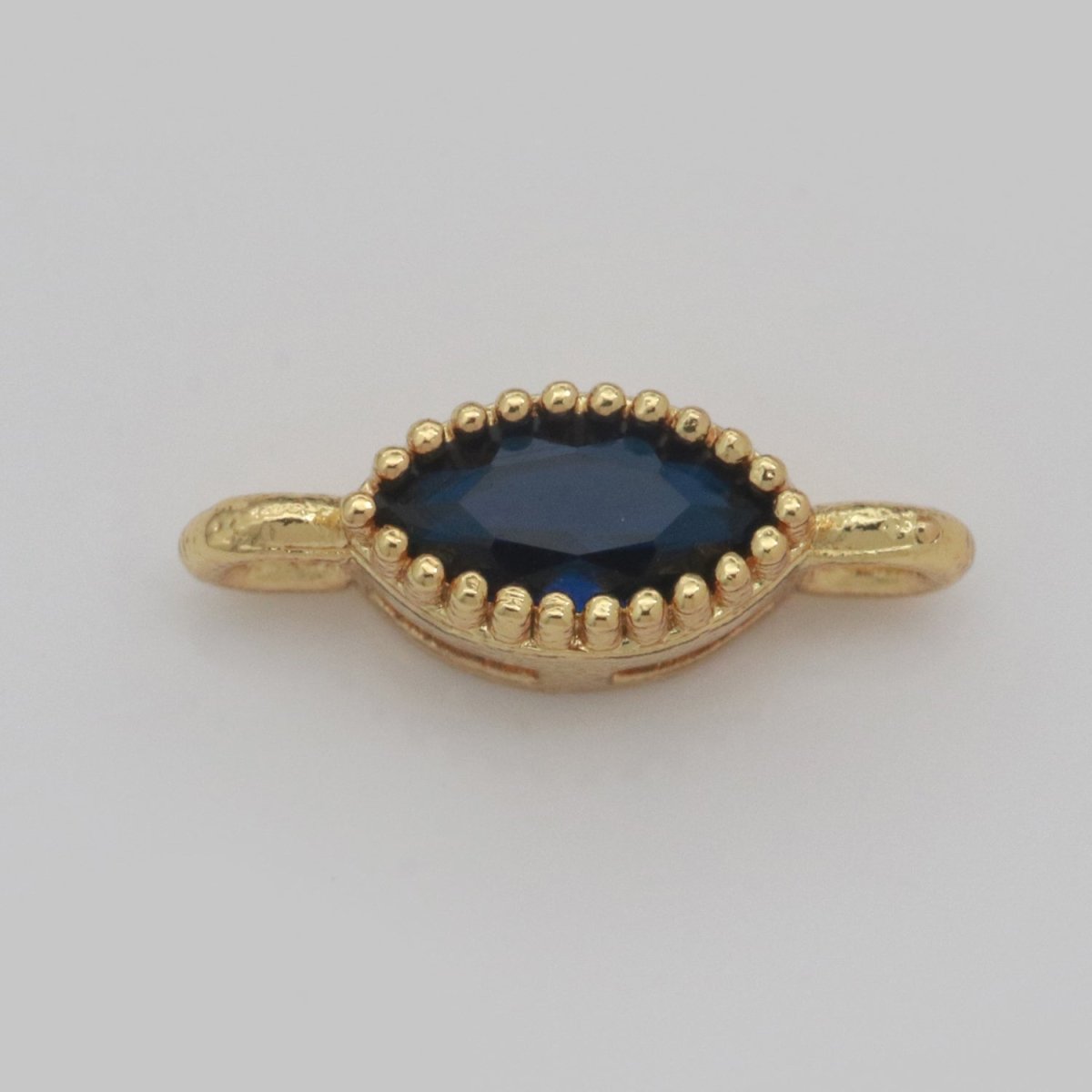 Mini Eye Charm Connector Cubic Cz Colorful Link Connector for Necklace Bracelet Earring Supply F-924-F-931