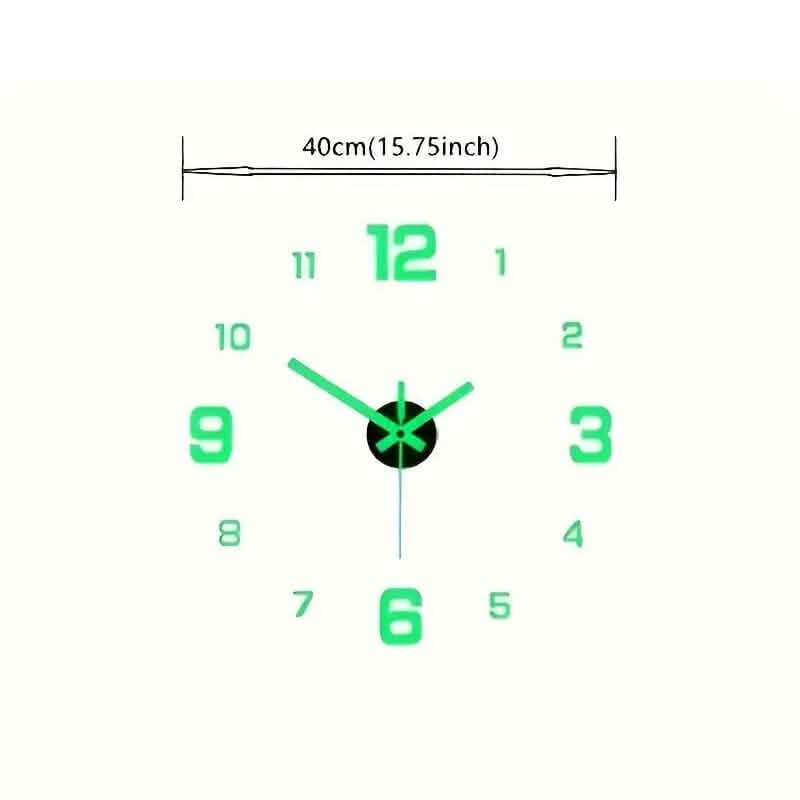 Minimally Quiet Digital Wall Clock