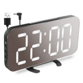 Mirror LED Electronic Alarm Clock