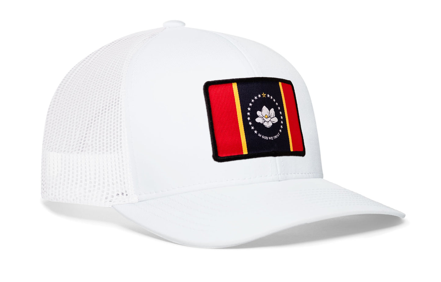Mississippi State Flag Trucker Hat  |  MS Snapback