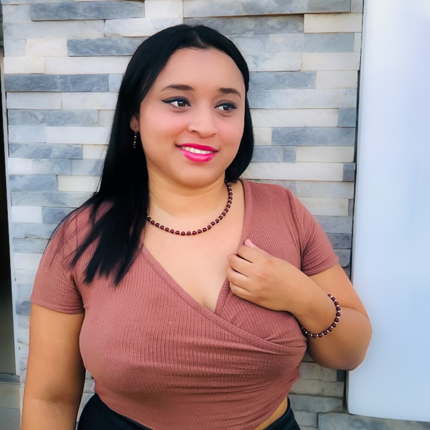 Mocha necklace