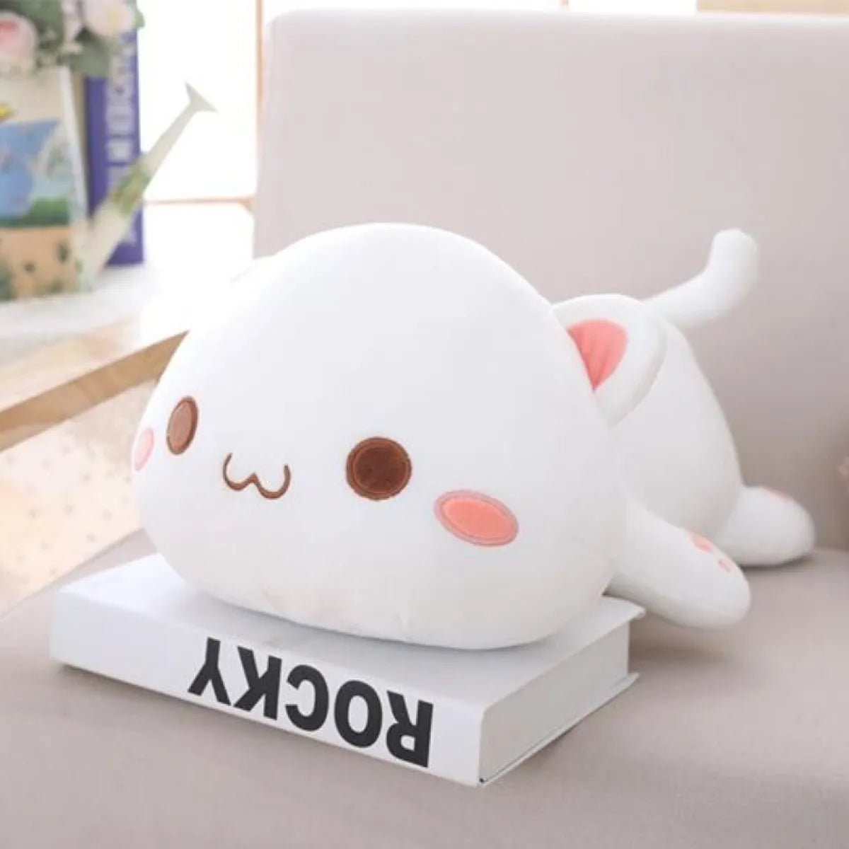 Mochi Mochi Peach Cat Plush