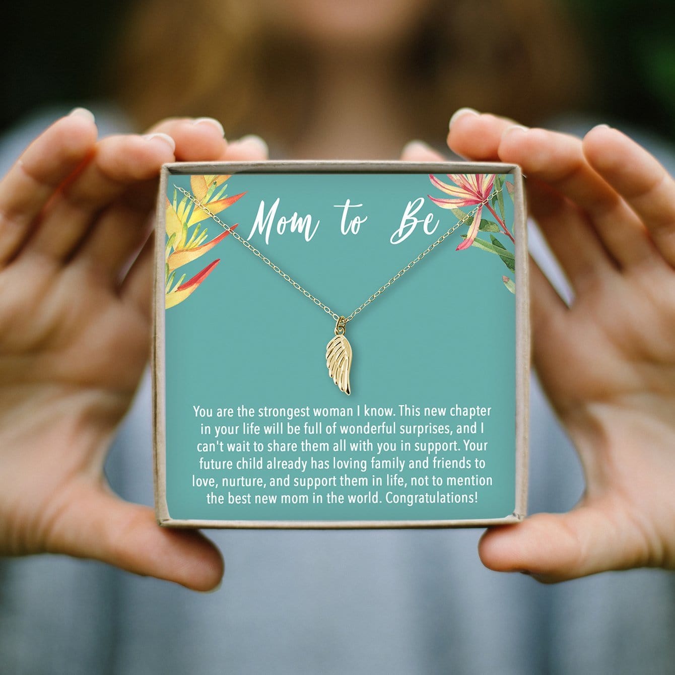 Mom to Be Necklace