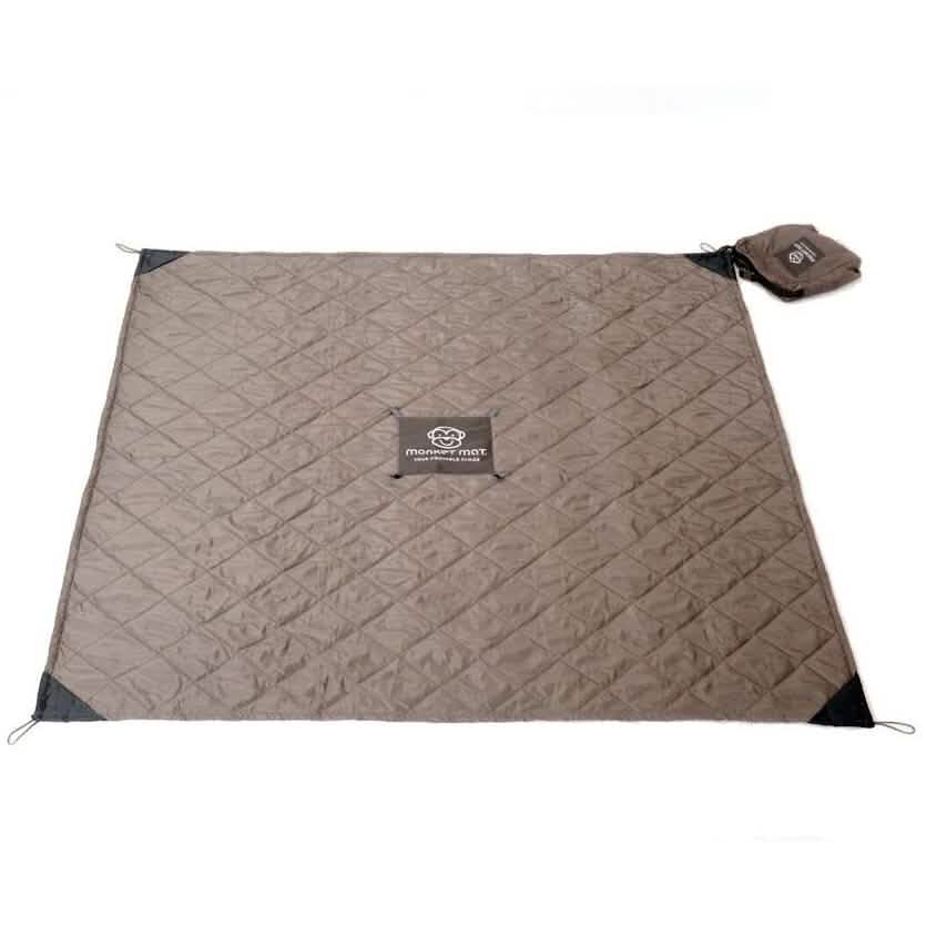 Couverture de pique-nique et de voyage Monkey Mat matelassée légère luxueuse et hydrofuge