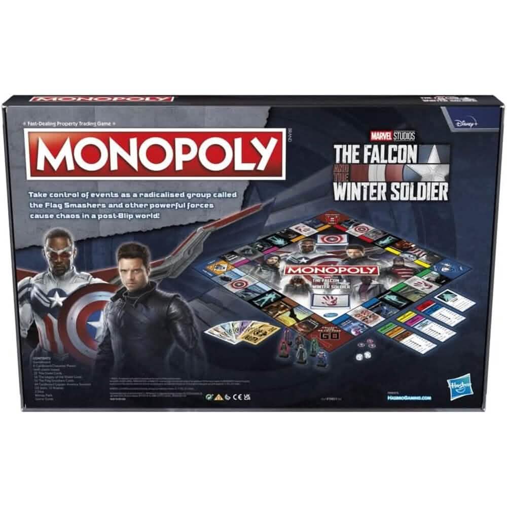 Monopoly Marvel Studios The Falcon and the Winter Soldier Édition