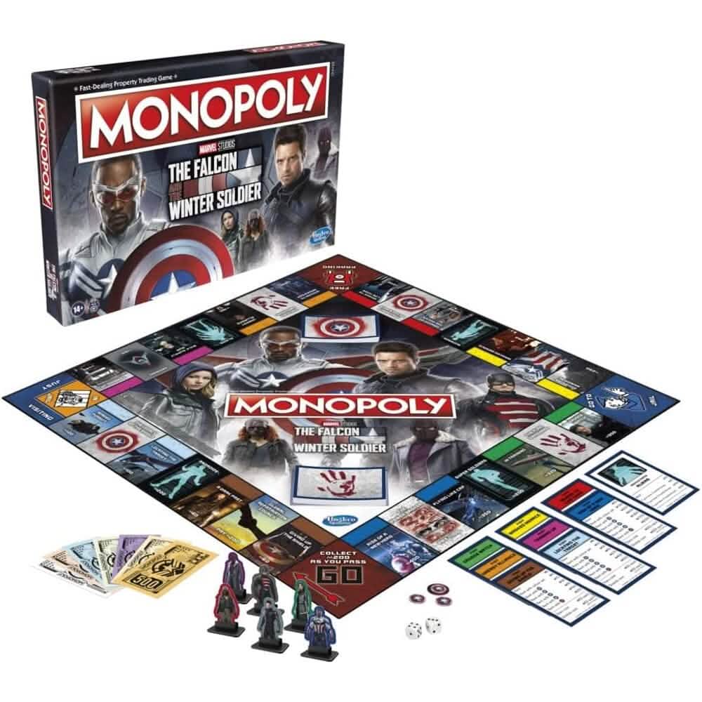 Monopoly Marvel Studios The Falcon and the Winter Soldier Édition