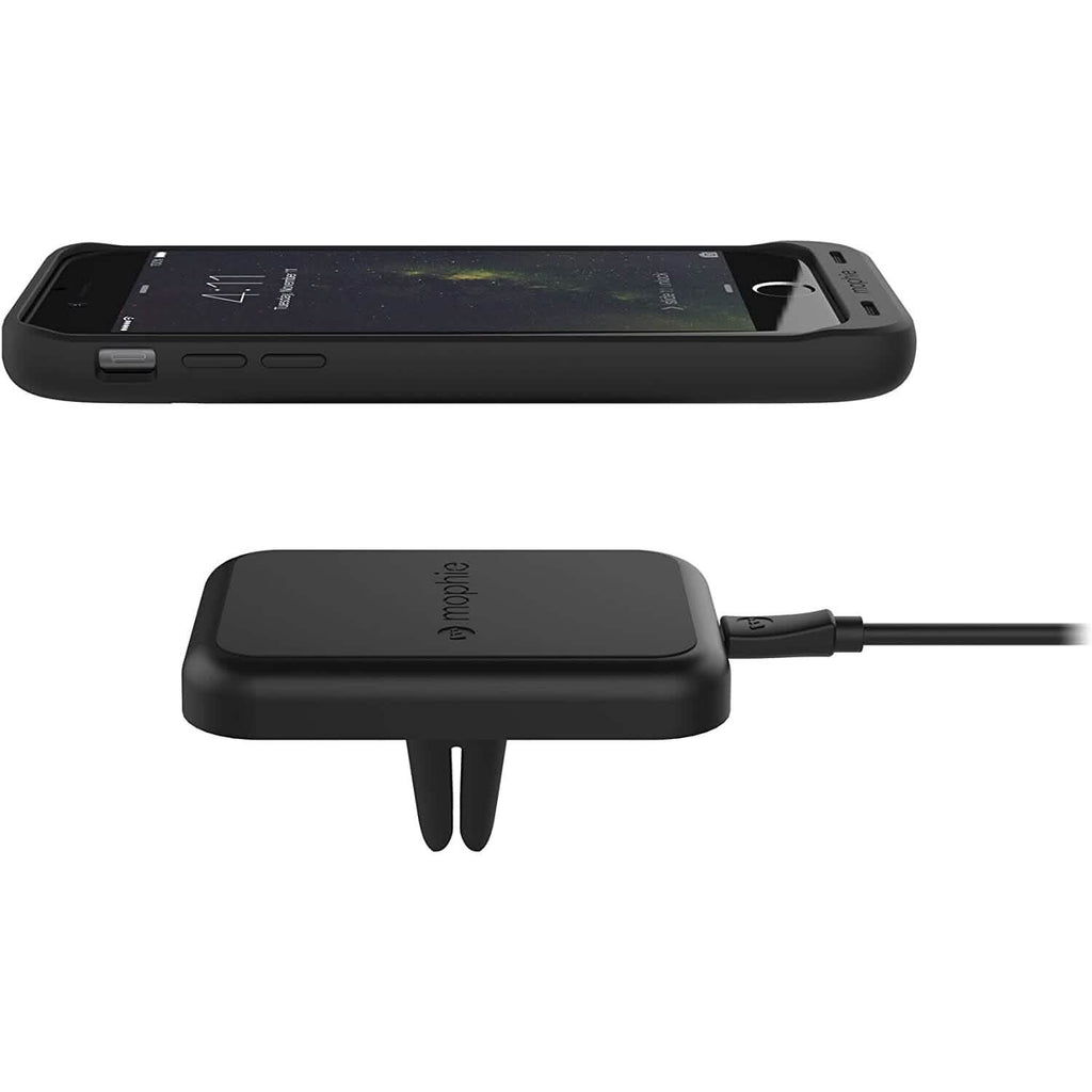 Support de fixation aération voiture mophie pour charge sans fil pour coques mophie