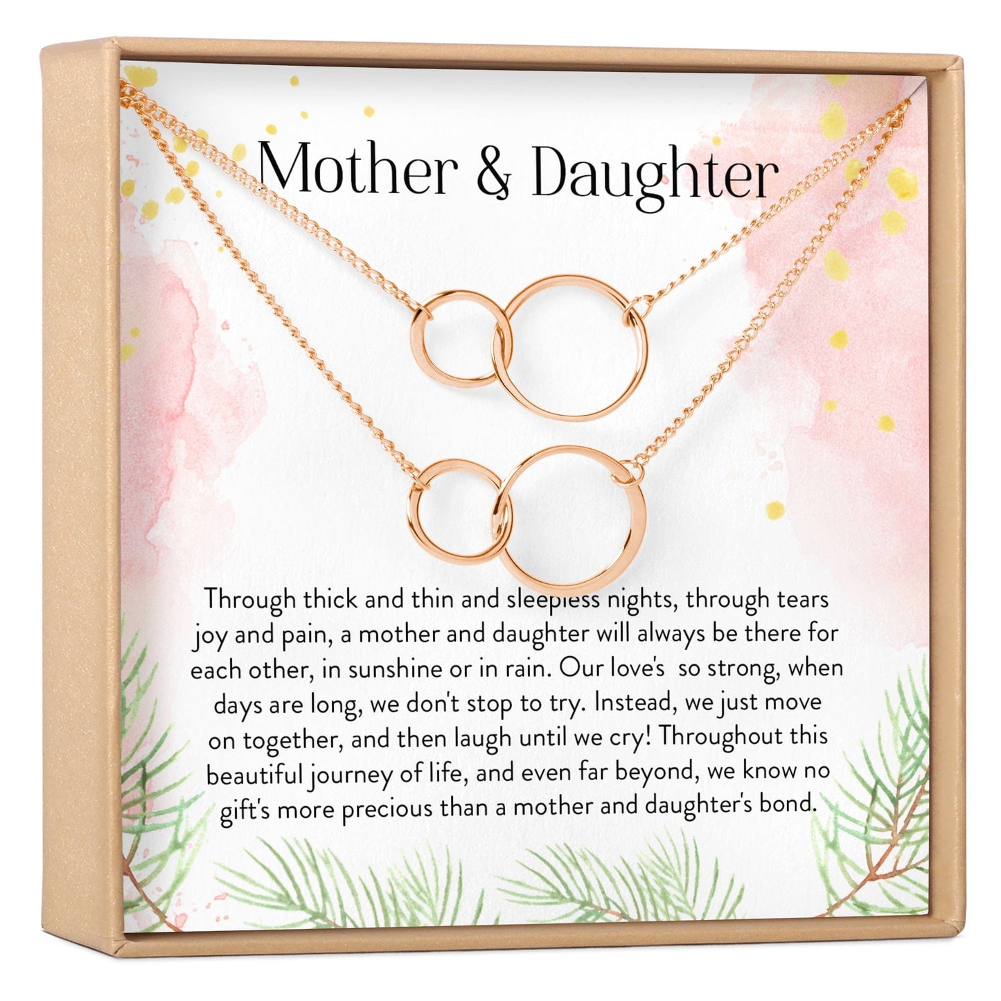 Mother & Daughter Necklace, Multiple Styles