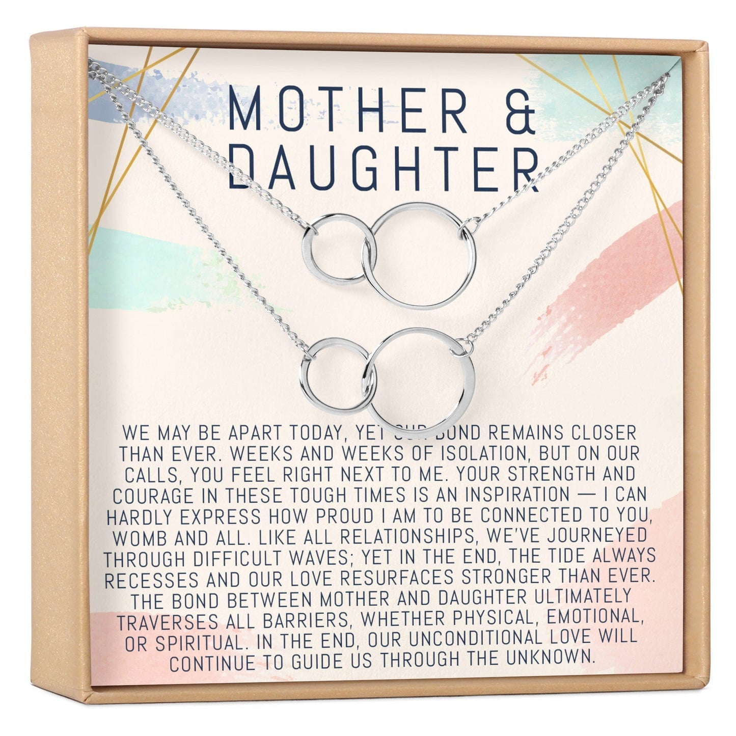 Mother & Daughter Necklace, Multiple Styles