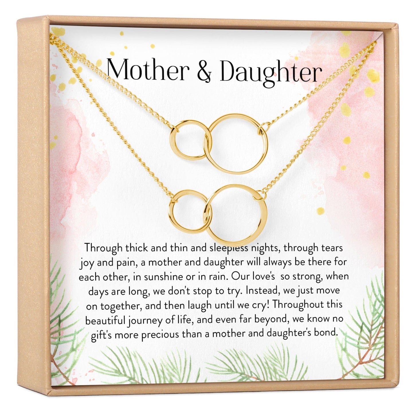 Mother & Daughter Necklace, Multiple Styles