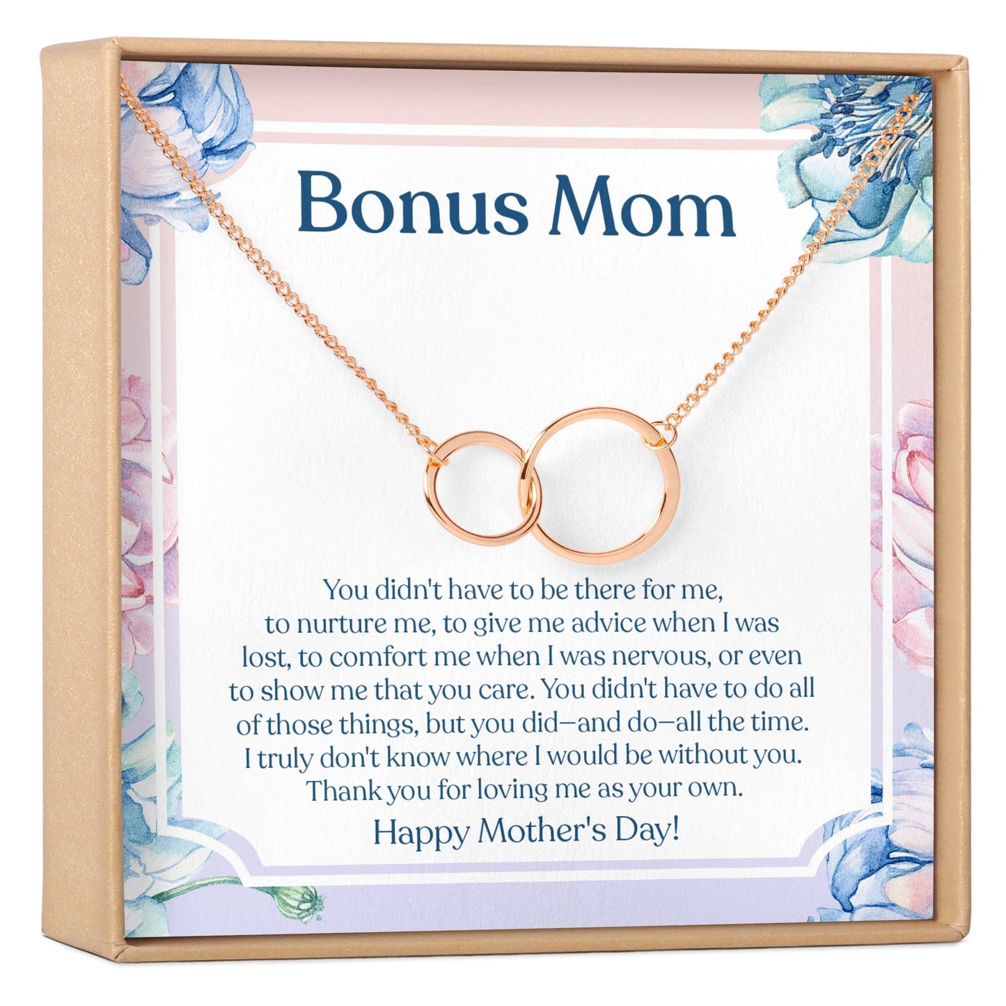 Mother's Day Double Circles Necklace