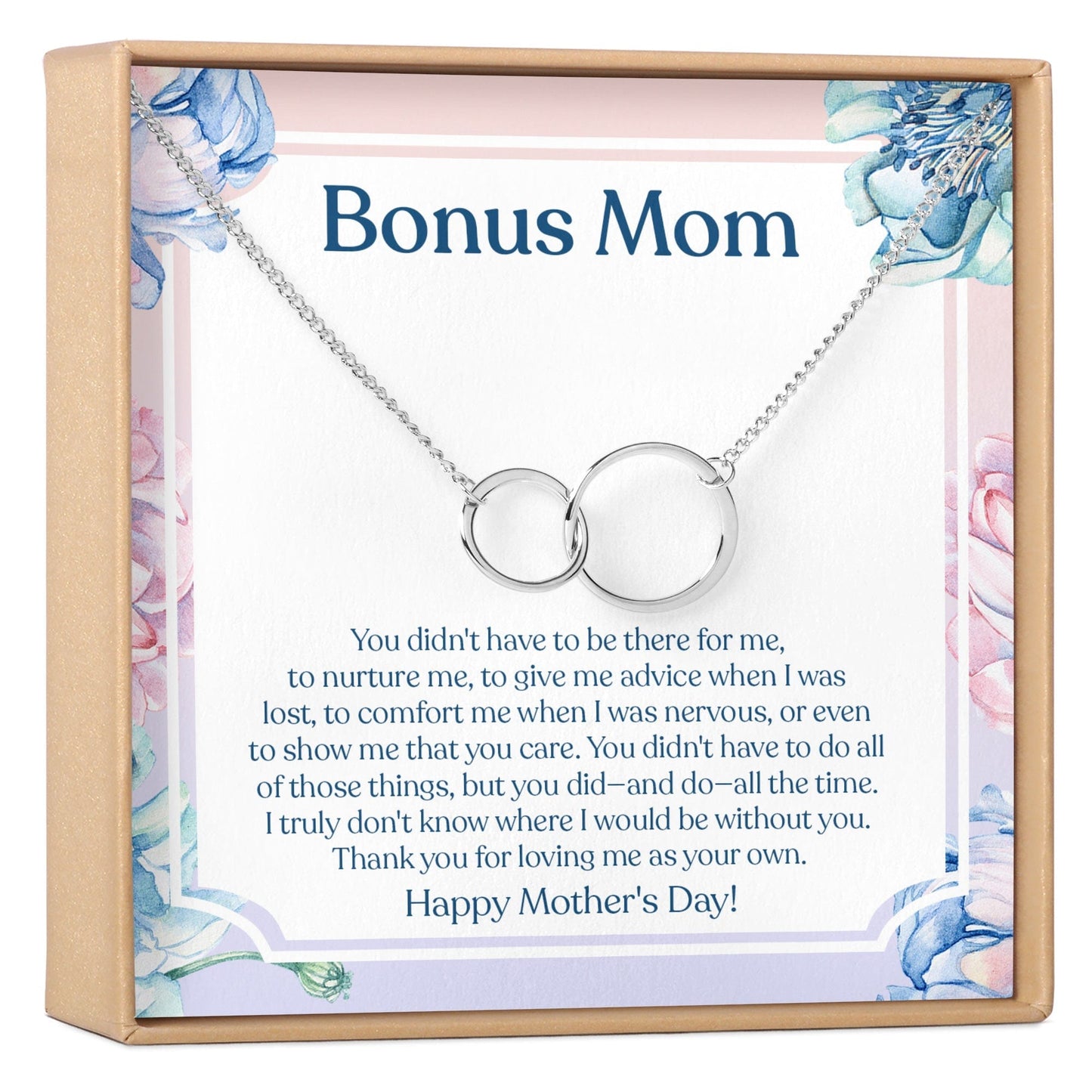Mother's Day Double Circles Necklace