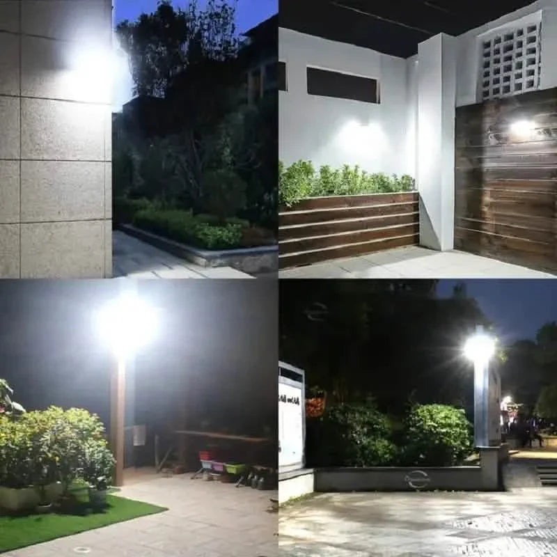 Motion Sensor Solar Street Light - Dusk to Dawn, Energy Efficient LED Lamp