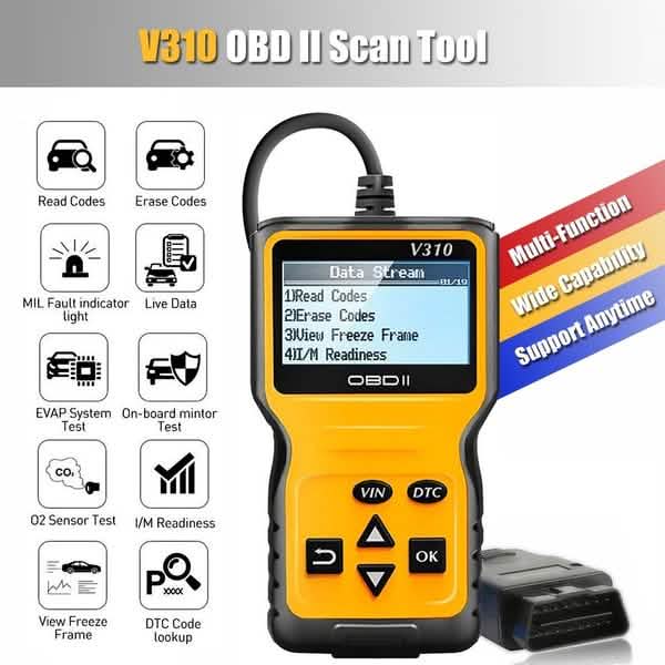 MOTOPOWER MP69033 OBD2 Scanner Universal Car Engine Fault Code Reader