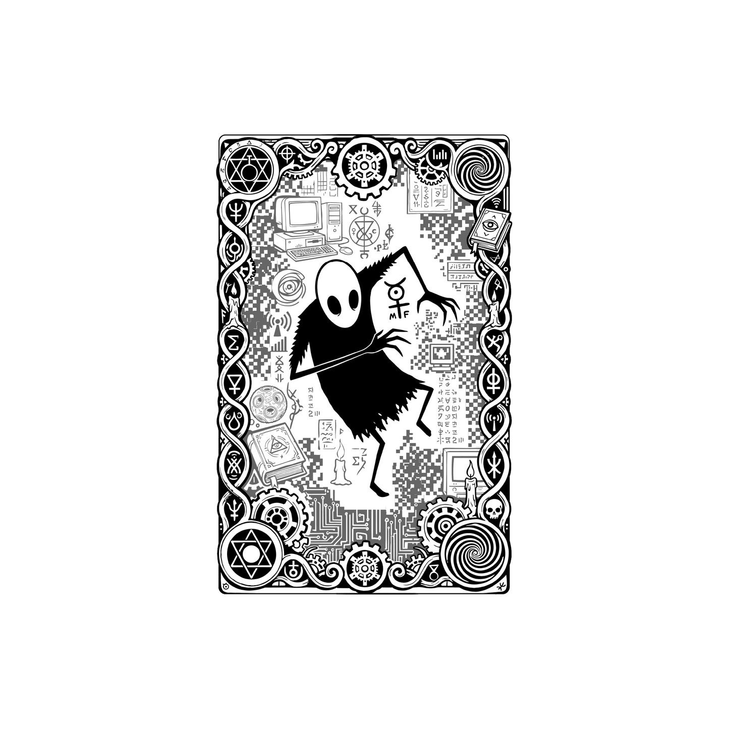 Mr. Freeman - Fragments of Reality: Metal Card IV (Serialized)