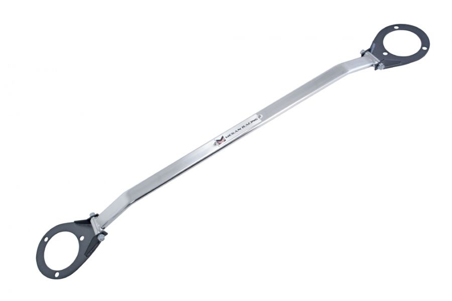 Megan Racing One-Piece Racing Spec Strut Bar - Front for 1989-1998 Nissan 240SX Aluminum MR-SB-NS13FU-1P
