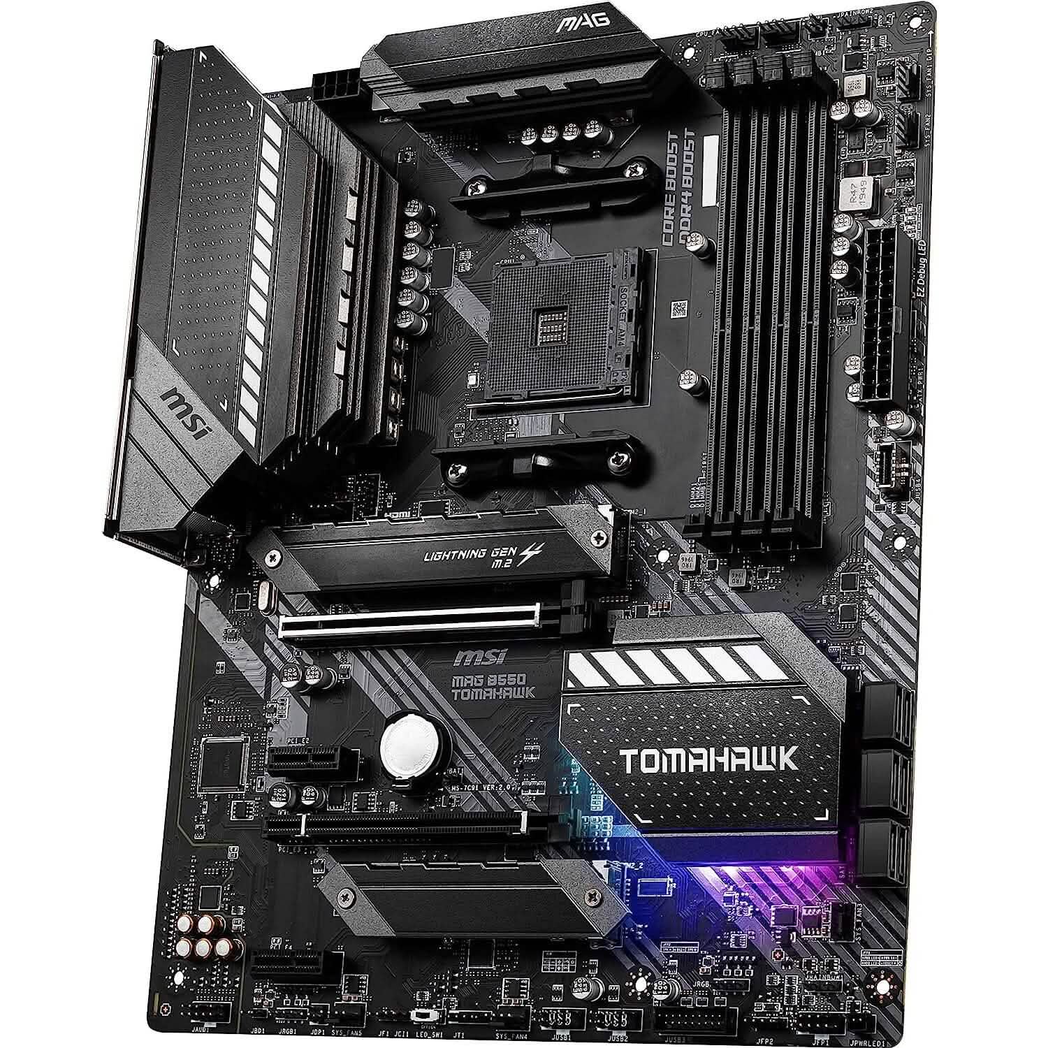 Carte mère de jeu MSI MAG B550 Tomahawk (Reconditionnée)