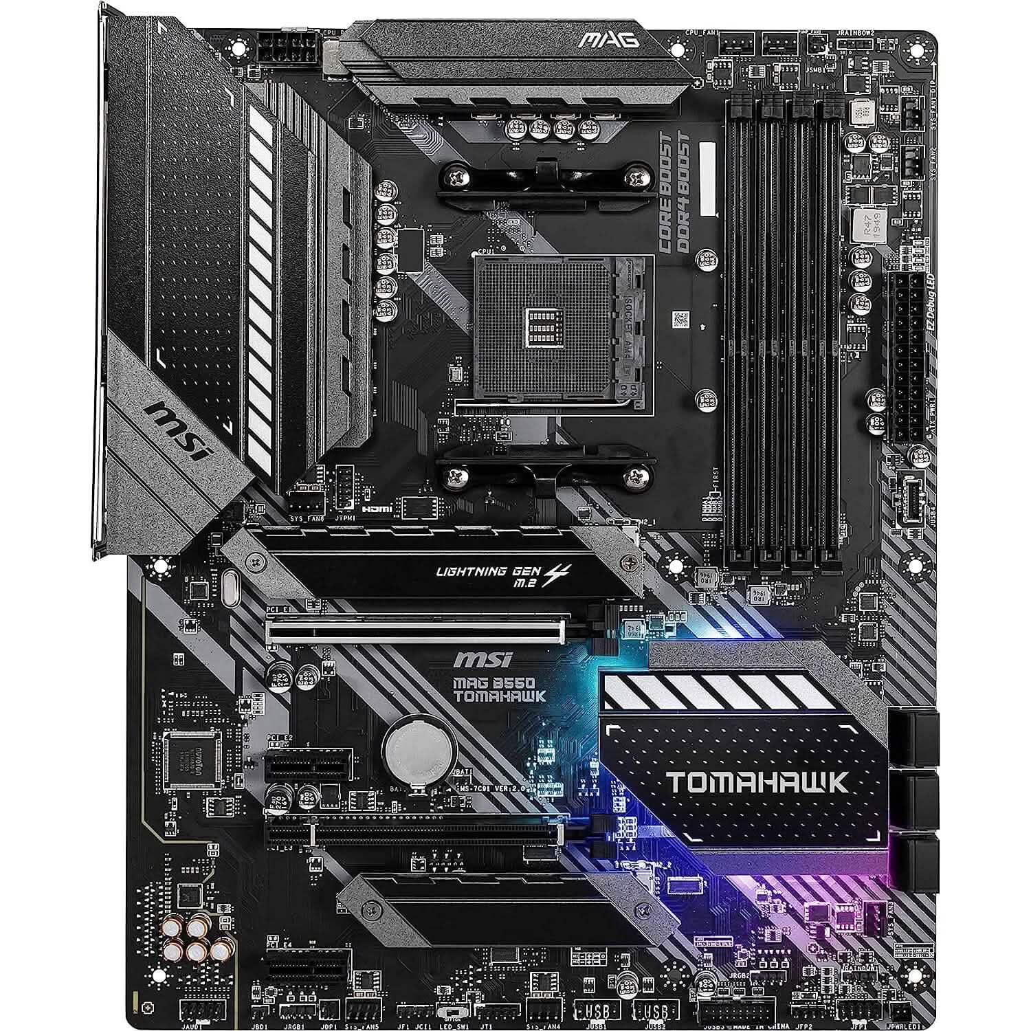 Carte mère de jeu MSI MAG B550 Tomahawk (Reconditionnée)