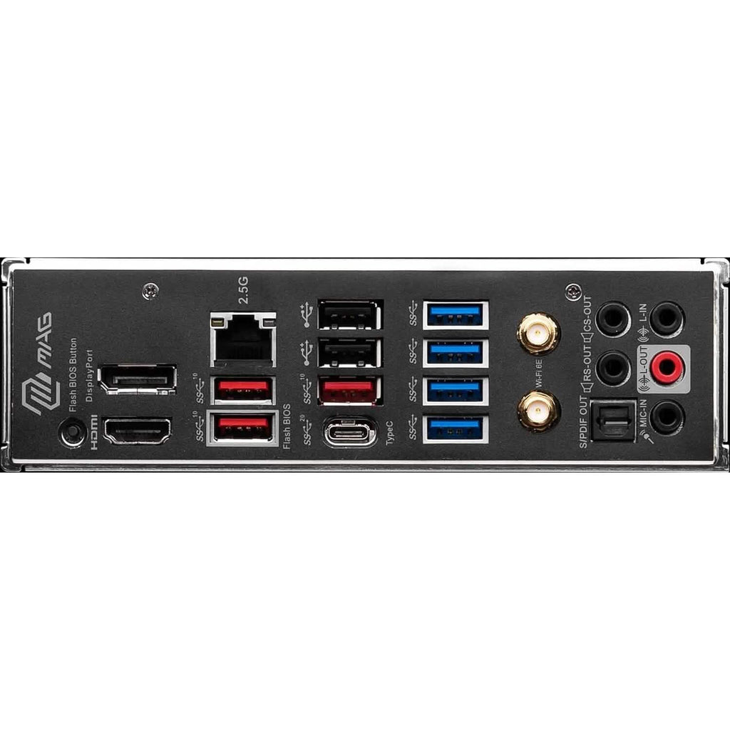 Carte mère gaming MSI MAG B650 Tomahawk WiFi (AM5, ATX, DDR5, PCIe 4.0, M.2, SATA 6Gb/s, USB 3.2 Gen 2, HDMI/DP, Wi-Fi 6E, Processeurs AMD Ryzen série 7000) (Reconditionnée)