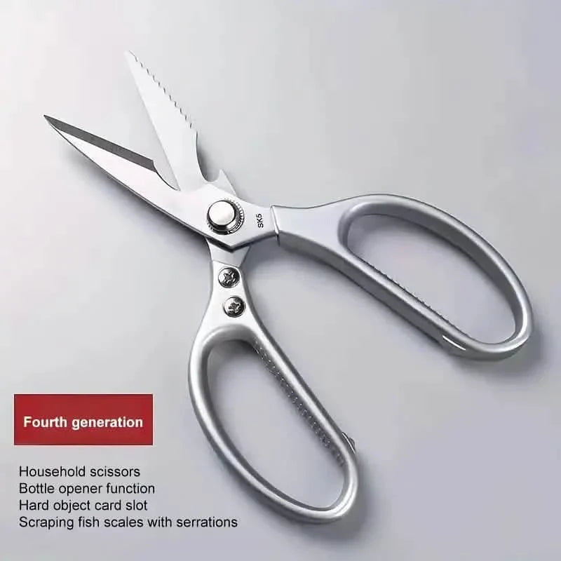 Multi-Function Heavy Duty Stainless Steel Sharp Kitchen Scissors