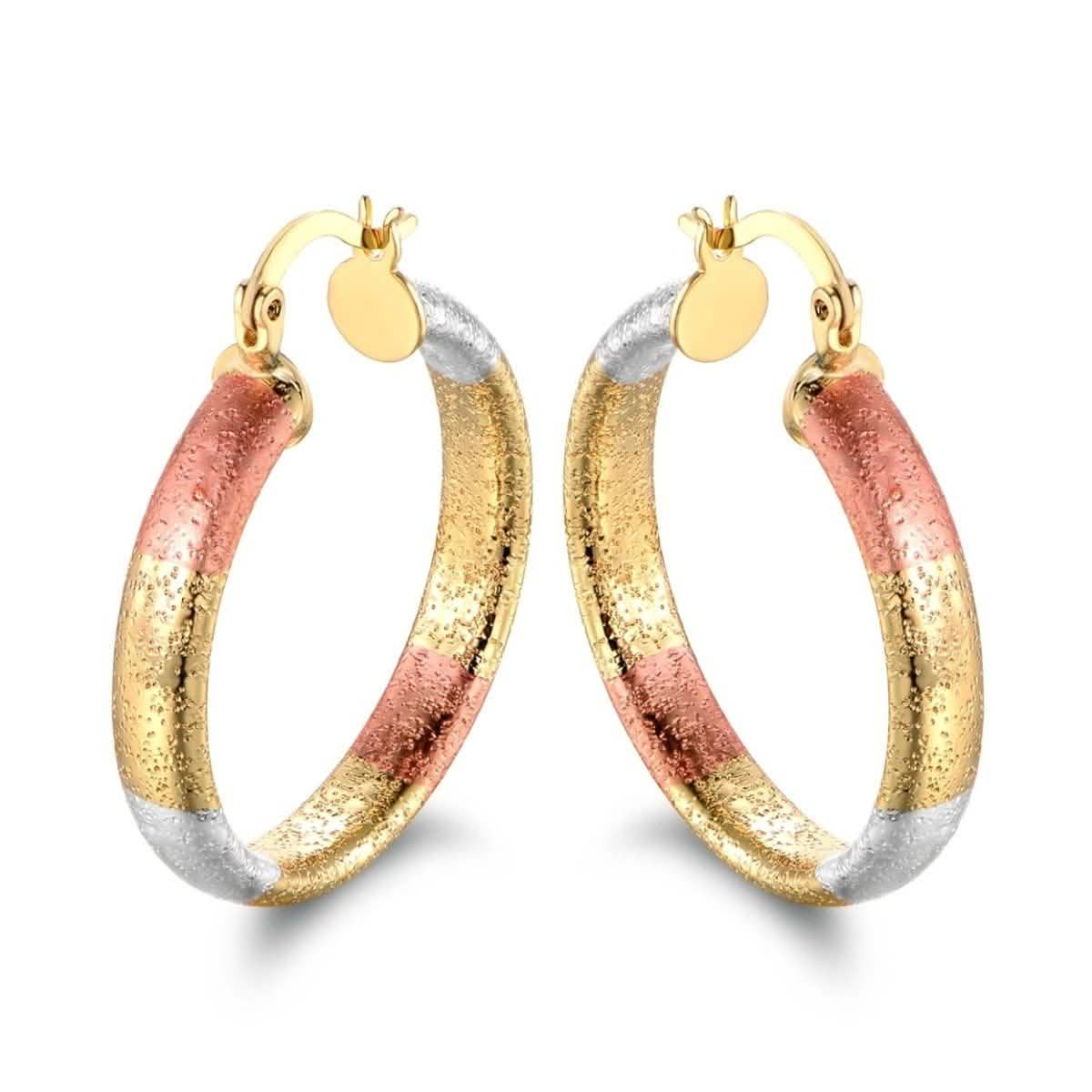 Multi Gold Hoop Earrings - Assorted Styles