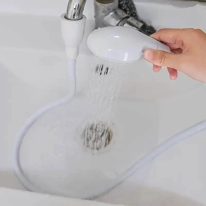 Multi-Purpose Faucet Sprayer for Washing Hair and Pet Bathing