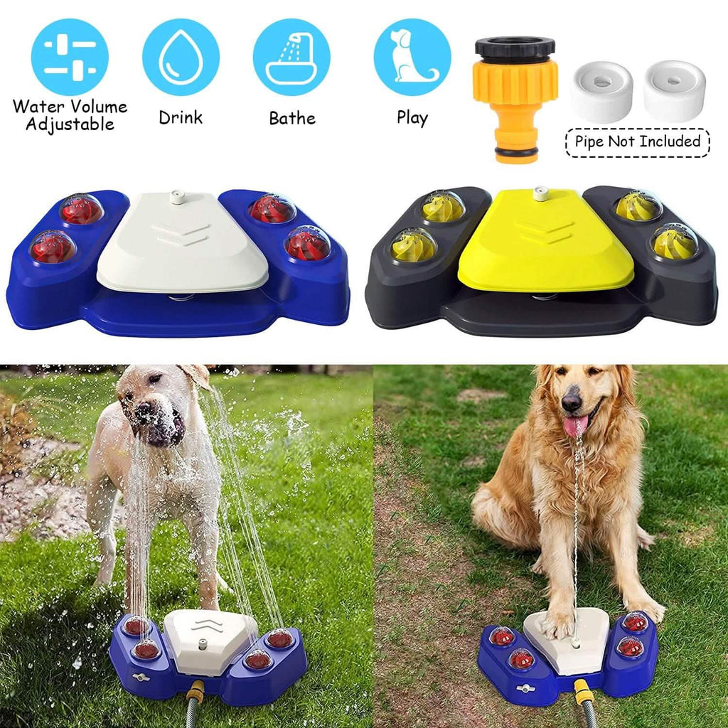 Multifunctional Automatic Pet Water Dispenser Outdoor Step-on Activated Sprinkler