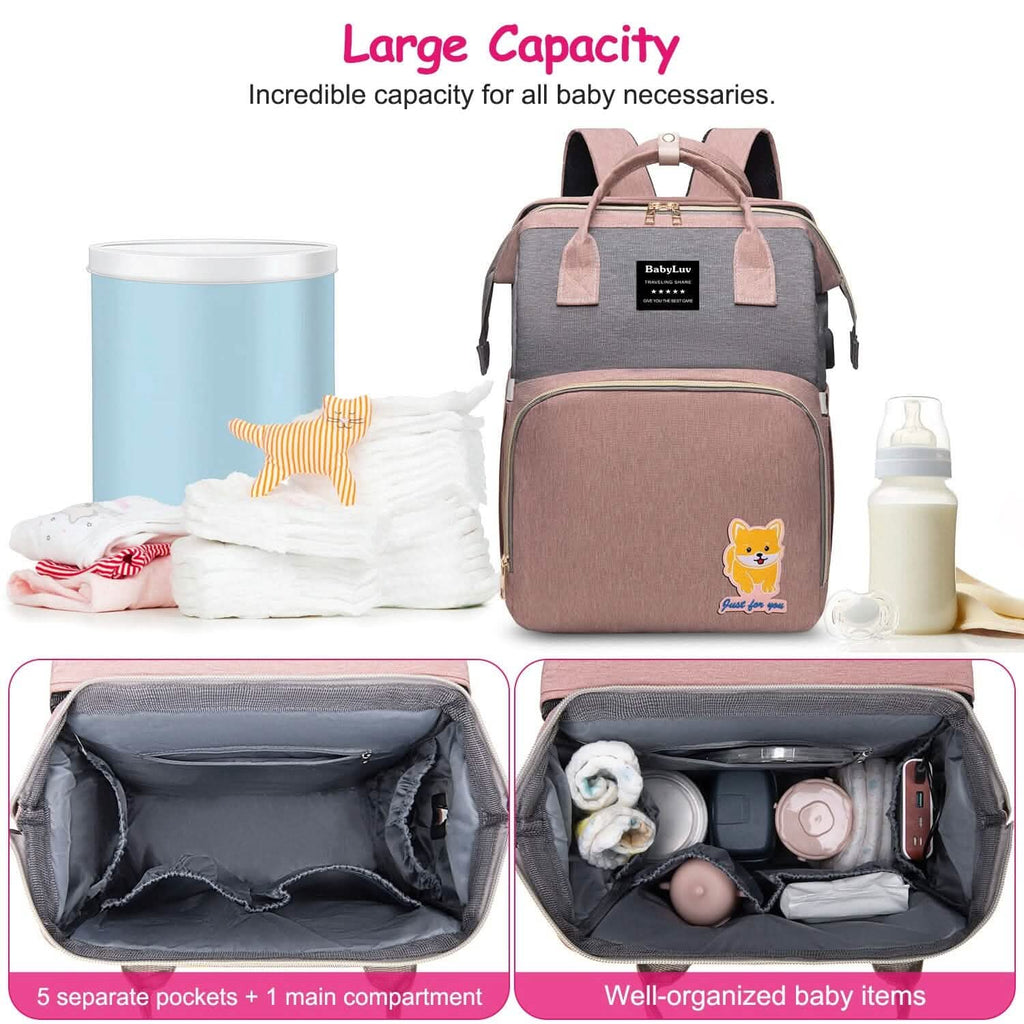Multifunctional Diaper Bag Backpack