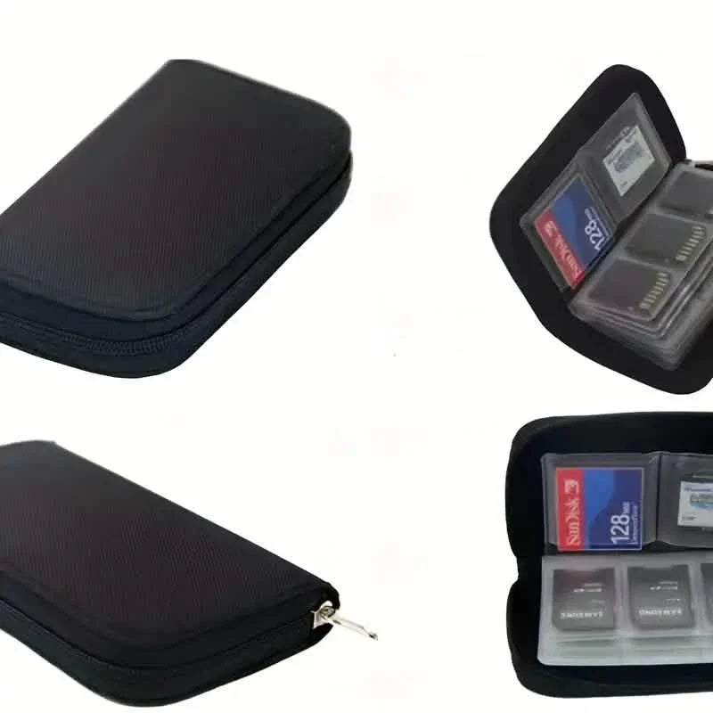 Multifunctional PVC Card Bag Portable Camera Card CF Card Storage