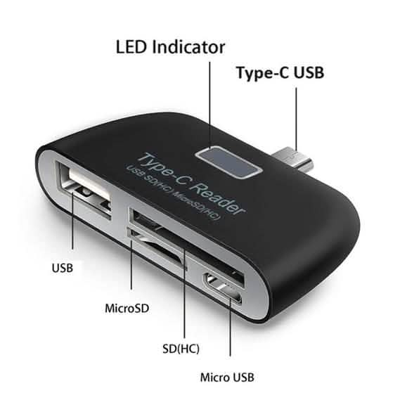 Multifunctional Smart 4-in-1 Laptop PC Durable Phone TF Micro SD