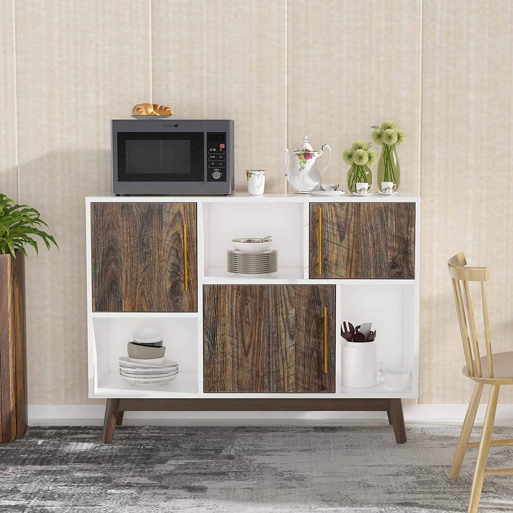 Multifunctional Storage Cabinet Modern Buffet or Kitchen Sideboard