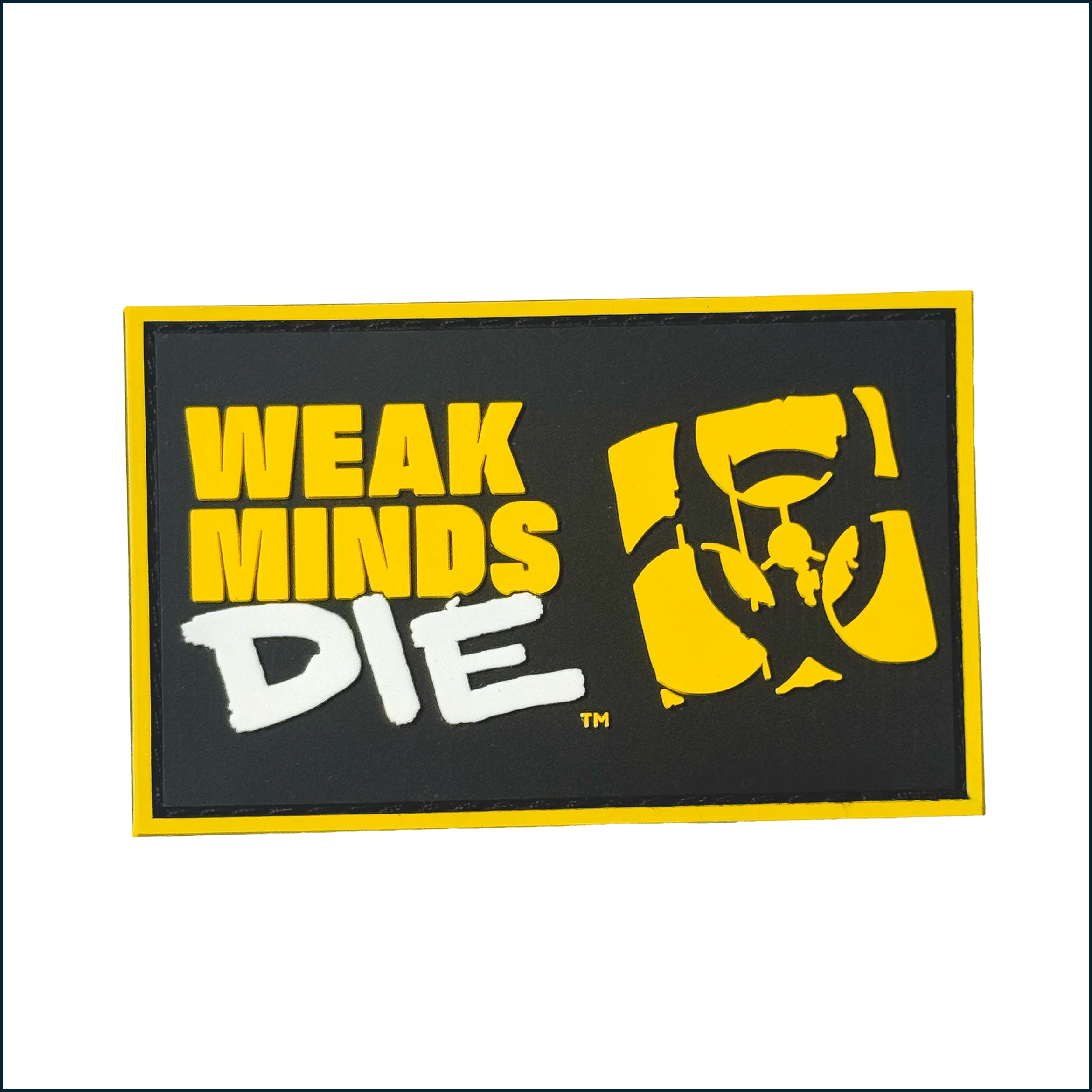 Mutant Weak Minds Die - ベルクロパッチ
