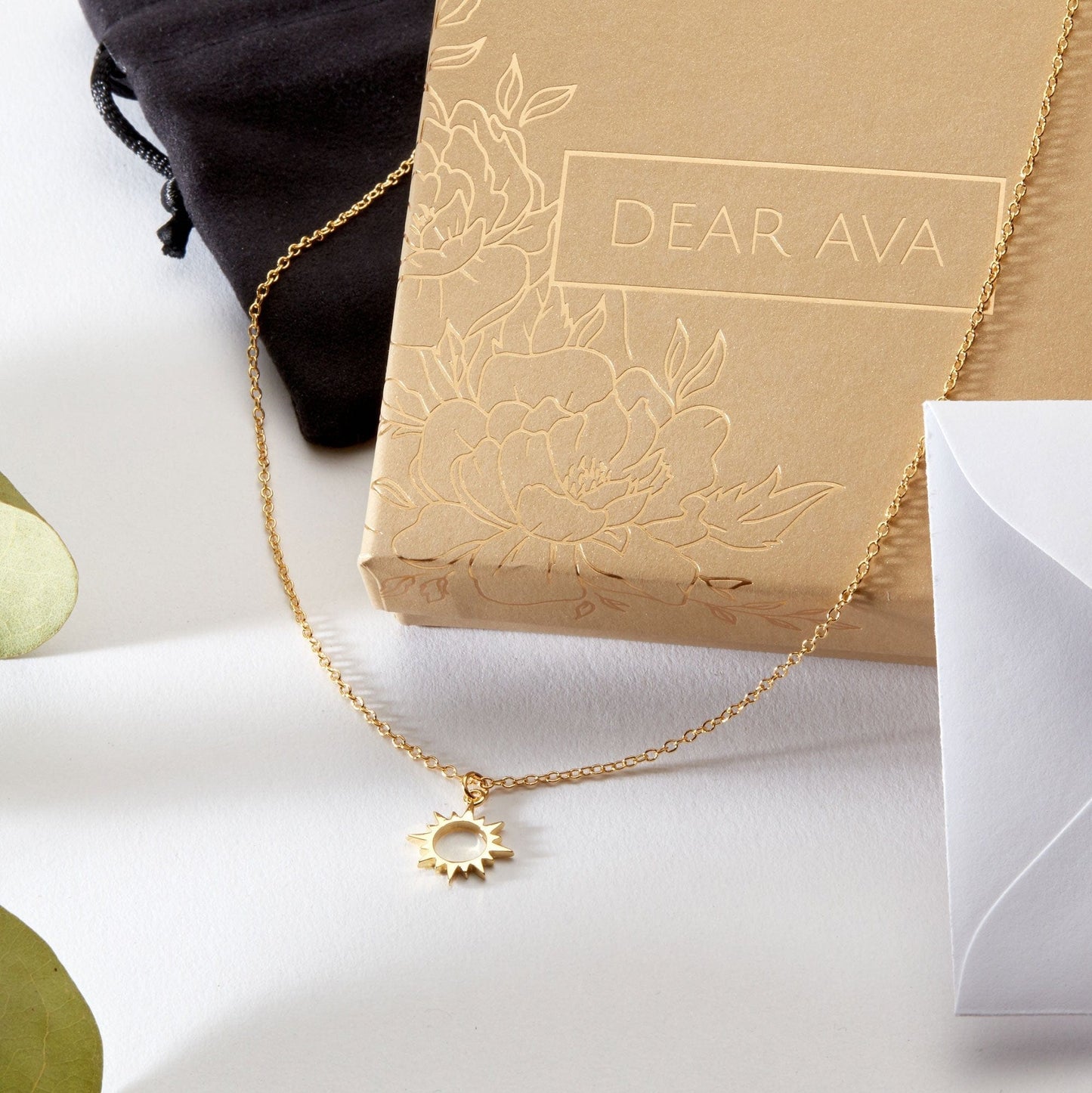 My Other Half Sun Pendant Necklace